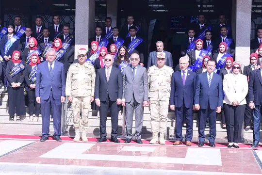 جامعة سوهاج تشارك في فعاليات الندوة التثقيفية المجمعة الثانية لشباب جامعات الصعيد، والتى تنظمها قوات الدفاع الشعبى والعسكرى بالمنيا