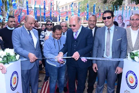 ضمن مبادرة كلنا واحد توزيع ١٥٠٠ كرتونة رمضان لدعم طلاب تكافل وكرامة وذوي الهمم بجامعة سوهاج