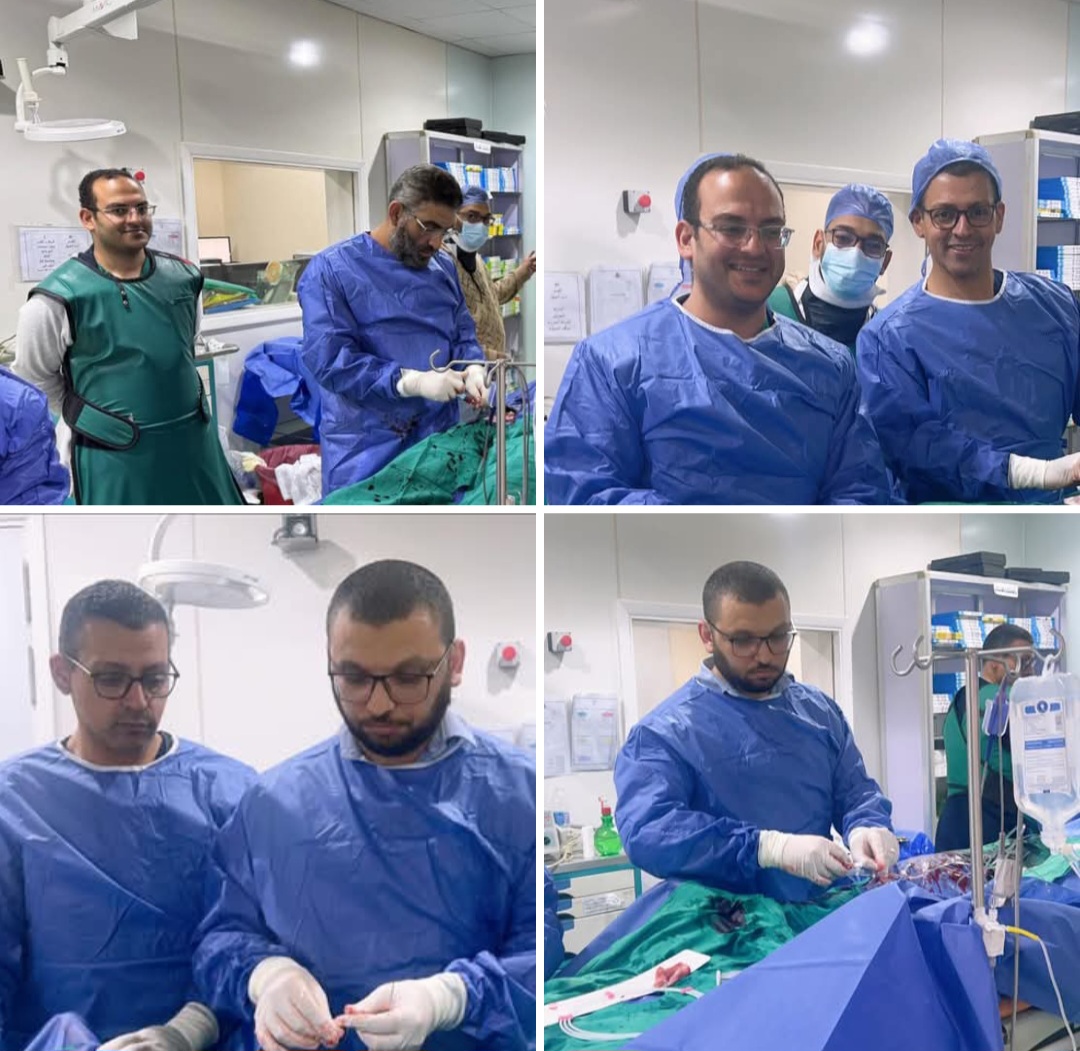 دور كلية الطب البشري بسوهاج دائما مستمر خارج حدودها ..